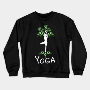 Namaste Yoga Circle Crewneck Sweatshirt